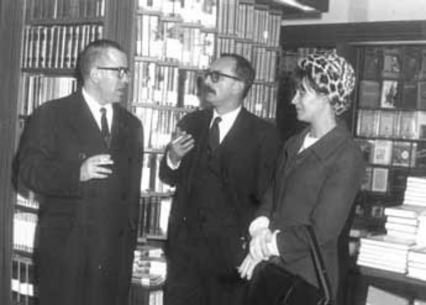 Inaugurazione della Libreria Feltrinelli di Firenze, 1963.