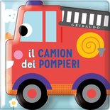 Il camion dei pompieri. Un libro bagno con spruzzino