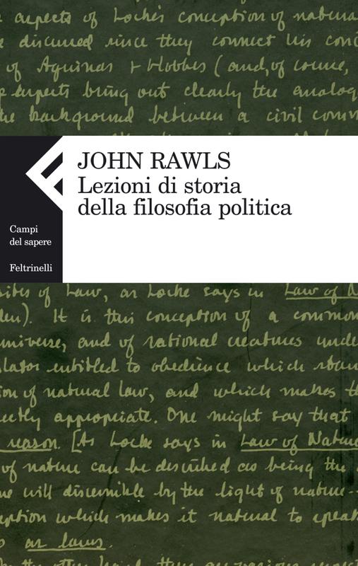 Lezioni di storia della filosofia politica