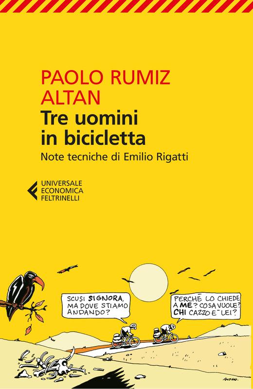 Tre uomini in bicicletta