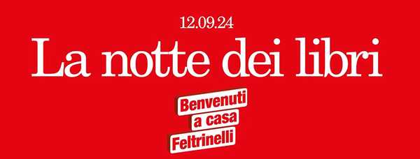 Il 12 settembre una grande festa per la città all'insegna di libri, musica e cultura