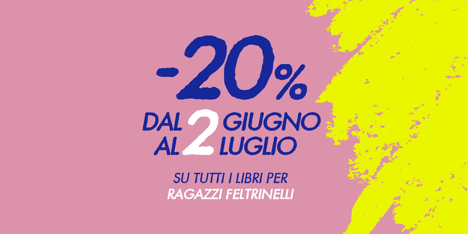 -20% sui libri Feltrinelli per ragazzi
