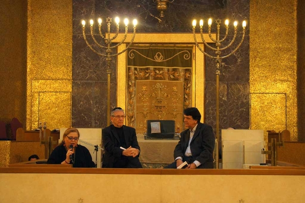 Amos Oz e Fabio Vacchi alla Sinagoga