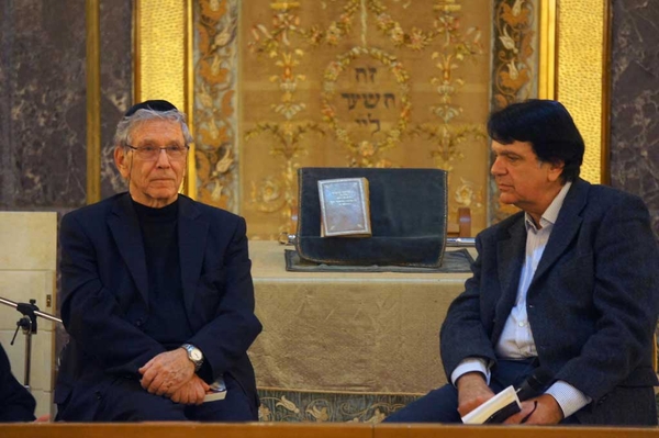 Amos Oz e Fabio Vacchi alla Sinagoga