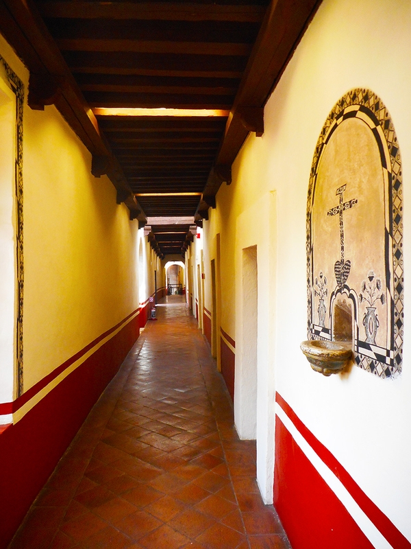 Corridoio dell’ex convento di Churubusco