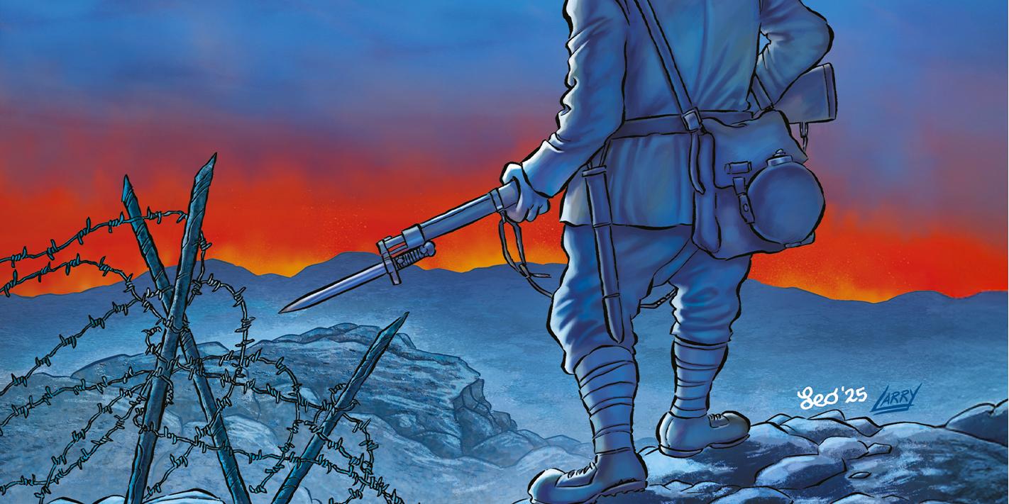 La prima guerra mondiale secondo Leo Ortolani.