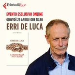 Erri De Luca dialoga con i suoi lettori in un evento online esclusivo