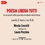 Poesia libera tutti. Incontro con Nicola Crocetti e Laura Pezzino. 